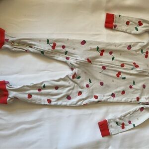 Carters Cherry Print Pajama Onesie